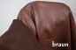 Preview: Rindsnappaleder braun Preview: Rindsnappaleder braun
